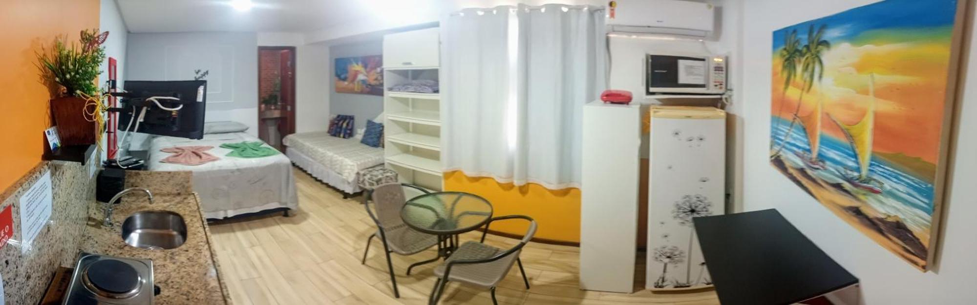 شقة Flat Pe Na Areia Tambau João Pessoa المظهر الخارجي الصورة